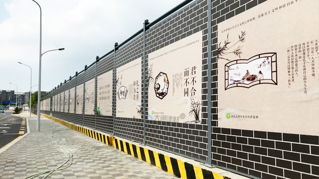 C類裝配式鍍鋅鋼結(jié)構(gòu)圍擋-深圳建筑工程施工外圍圍擋C款